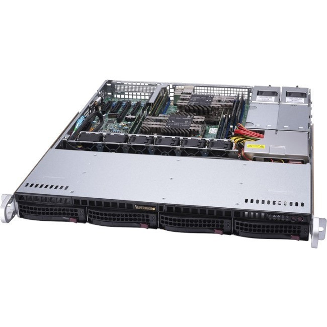 Supermicro SuperServer 6019P-MTR Barebone System - 1U Rack-mountable - Intel C621 Chipset - Socket - SYS-6019P-MTR