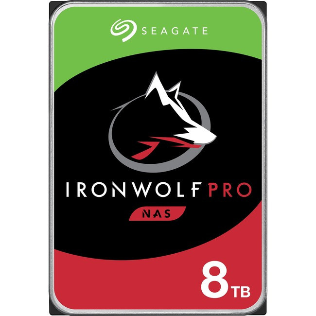 Seagate IronWolf Pro ST8000NE001 8 TB Hard Drive - 3.5" Internal - SATA (SATA/600) - ST8000NE001
