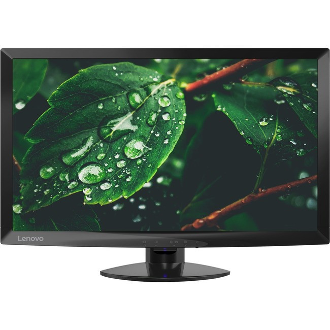 Lenovo D24-10 23.6" Full HD WLED LCD Monitor - 16:9 - Raven Black - 61D4KCR1US