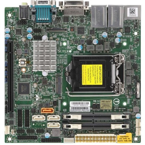 Supermicro X11SCV-L Desktop Motherboard - Intel Chipset - Socket H4 LGA-1151 - MBD-X11SCV-L-O