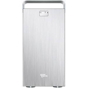 Sans Digital MobileSTOR MS8X6+ - 8 Bay SATA/SAS to 6G SAS Expander JBOD Enclosure (Silver) - KT-MS8X6+