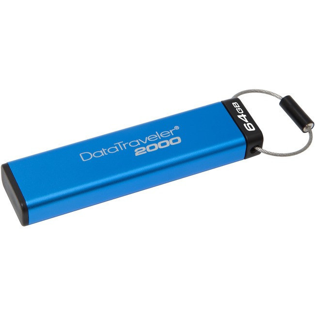 Kingston 64GB DataTraveler 2000 USB 3.1 Flash Drive - DT2000/64GB