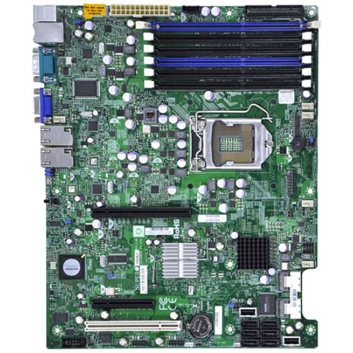 Supermicro X8SIE-LN4F Server Motherboard - Intel Chipset - Socket H LGA-1156 - MBD-X8SIE-LN4F-B
