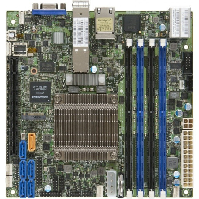 Supermicro X10SDV-16C-TLN4F+ Server Motherboard - Socket BGA-1667 - MBD-X10SDV-16C-TLN4F+-O