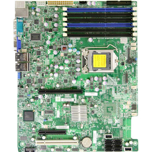 Supermicro X8SIE Desktop Motherboard - Intel Chipset - Socket H LGA-1156 - MBD-X8SIE-O