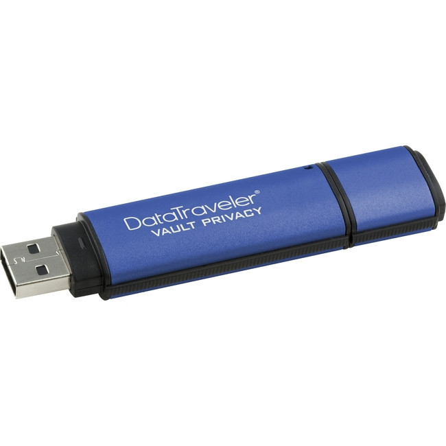 Kingston 16GB DataTraveler Vault Privacy Edition USB 2.0 Flash Drive - DTVPA/16GB