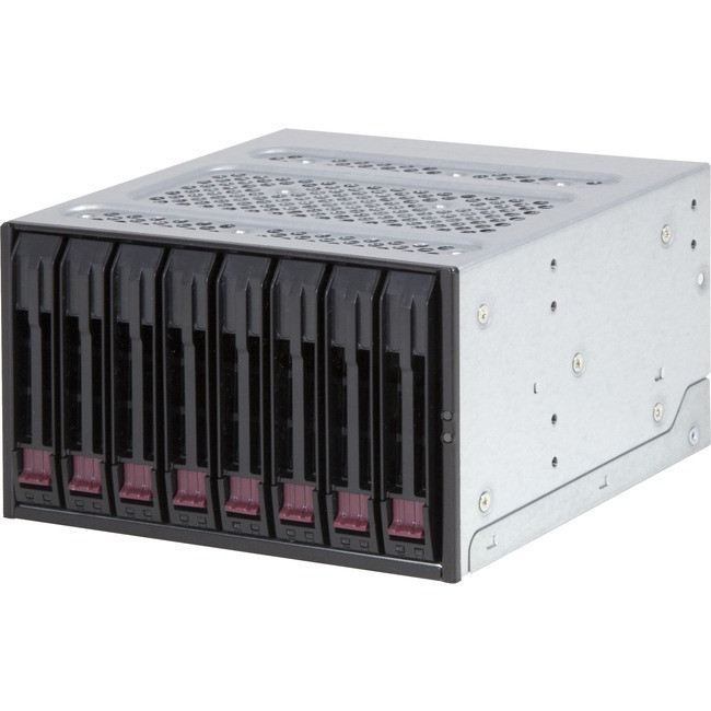 Supermicro Mobile Rack M28SAB-OEM Drive Bay Adapter - Black - CSE-M28SAB-OEM