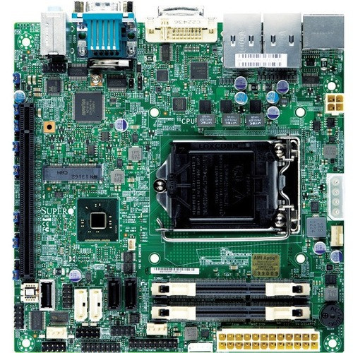 Supermicro X10SLV Desktop Motherboard - Intel Chipset - Socket H3 LGA-1150 - MBD-X10SLV-B
