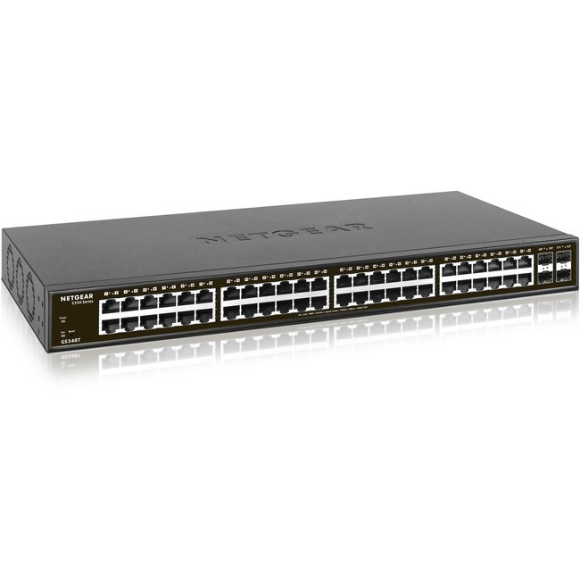 Netgear S350 GS348T Ethernet Switch - GS348T-100NAS