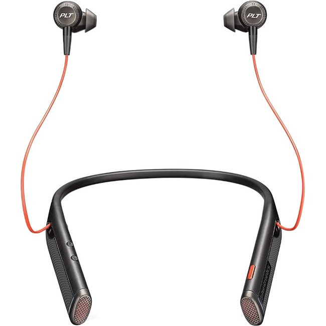 Plantronics Voyager 6200 UC Business-Ready Bluetooth Neckband Headset with Earbuds - 211718-01