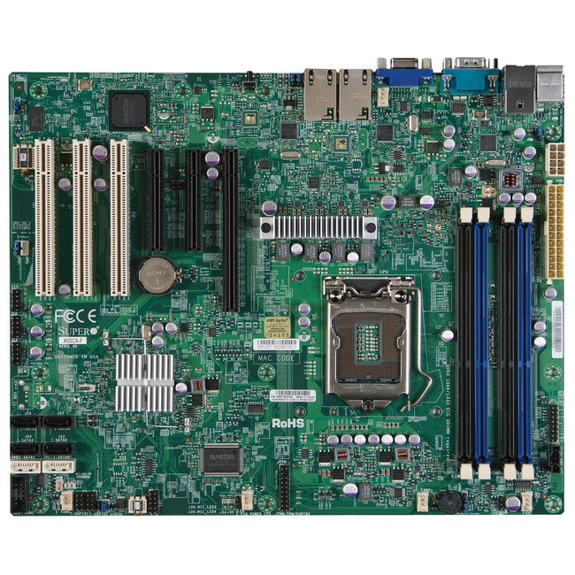 Supermicro X9SCA Server Motherboard - Intel Chipset - Socket H2 LGA-1155 - MBD-X9SCA-O