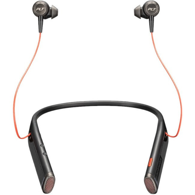 Plantronics Voyager 6200 UC Business-Ready Bluetooth Neckband Headset With Earbuds - 208748-01