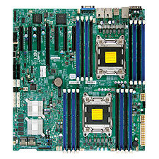 Supermicro X9DRH-7F Server Motherboard - Intel Chipset - Socket R LGA-2011 - MBD-X9DRH-7F-O