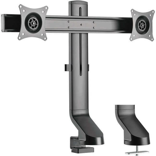 Tripp Lite Dual-Display Monitor Arm w/ Desk Clamp Height Adjustable 17-27in - DDR1727DC
