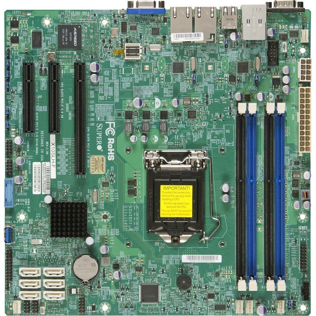 Supermicro X10SLH-F Server Motherboard - Intel Chipset - Socket H3 LGA-1150 - MBD-X10SLH-F-O