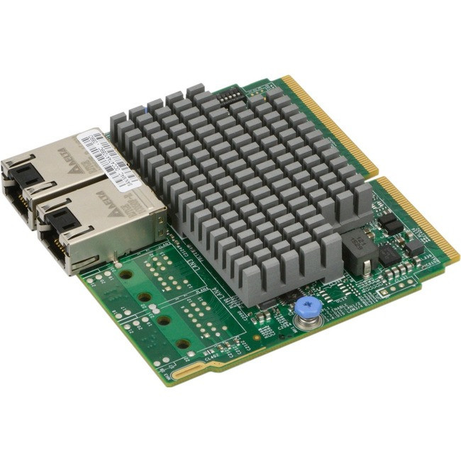 Supermicro 2-port 10 Gigabit Ethernet Adapter - AOC-MTG-I2T-O
