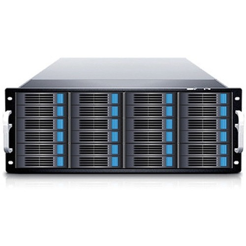 Sans Digital EliteSTOR ES424X12 - 4U 24 Bay 12G SAS/SATA to SAS JBOD with Expander - KT-ES424X12