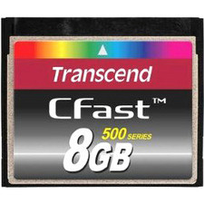 Transcend TS8GCFX500 8 GB CFast Card - TS8GCFX500