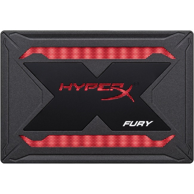 Kingston HyperX FURY RGB 480 GB Solid State Drive - 2.5" Internal - SATA (SATA/600) - SHFR200B/480G