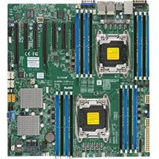 Supermicro X10DRH-iLN4 Server Motherboard - Intel Chipset - Socket LGA 2011-v3 - MBD-X10DRH-ILN4-O