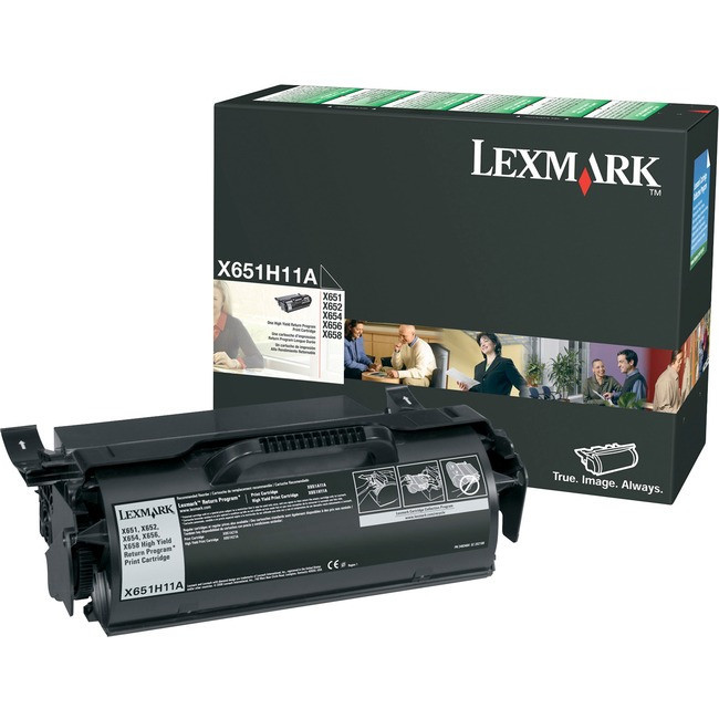 Lexmark - X651A11A/H11A Toner Cartridges - X651H11A
