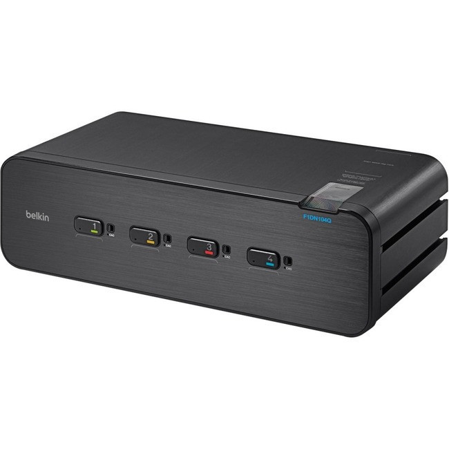Linksys F1DN104Q-3 - Advanced Secure 4-Port Quad-Head KVM, PP 3.0 - F1DN104Q-3