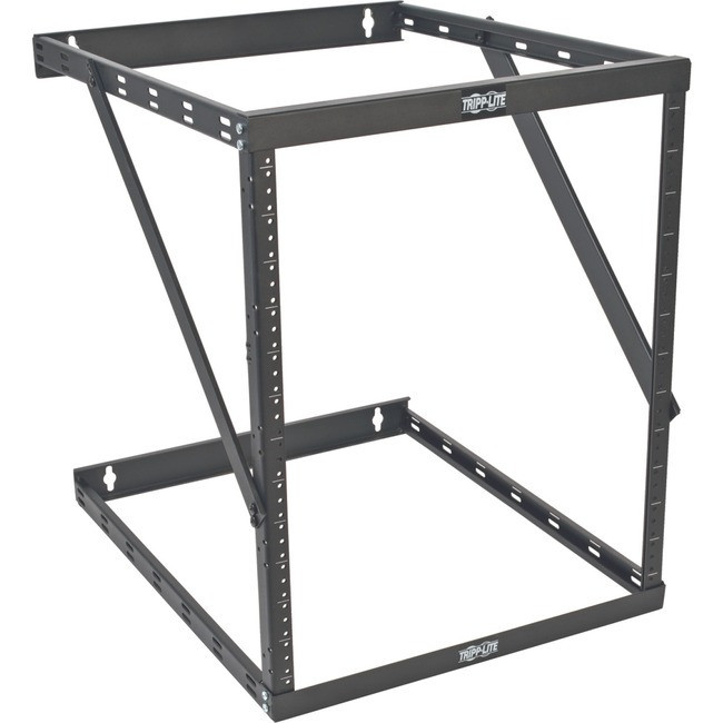Tripp Lite 8U 12U 22U 2 Post Open Frame Rack Cabinet Expandable 23.5" Depth Wall Mount - SRWO8U22DP