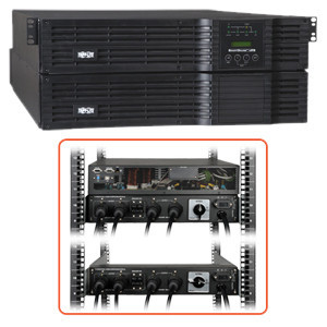 Tripp Lite UPS Smart Online 6000VA 4200W Rackmount 6kVA 208/240/120V USB DB9 Manual Bypass Hot Swap - SU6000RT4U