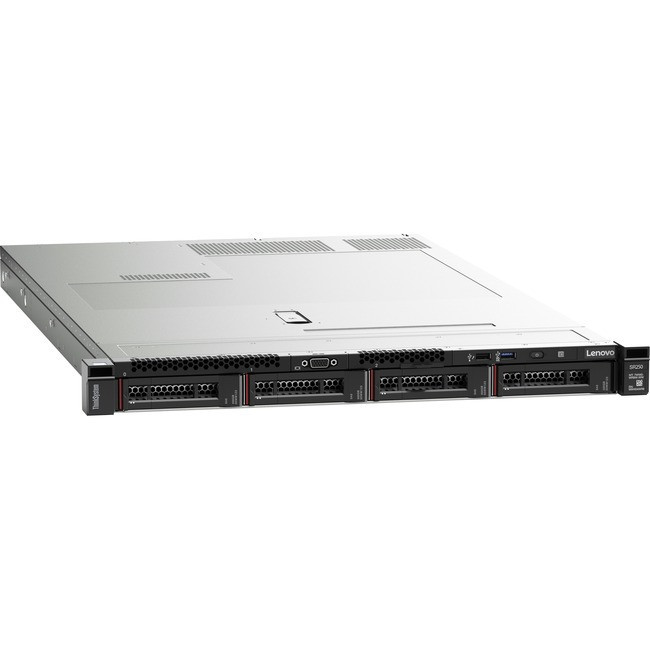 Lenovo ThinkSystem SR250 7Y51A04LNA 1U Rack Server - 1 x Xeon E-2174G - 16 GB RAM HDD - 960 (2 x - 7Y51A04LNA