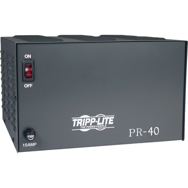 Tripp Lite DC Power Supply 40A 120VAC to 13.8VDC AC Conversion TAA GSA - PR40