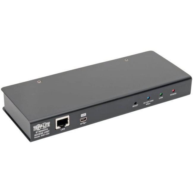 Tripp Lite Server Remote Control External KVM over IP RS-232 Port TAA GSA - B051-000