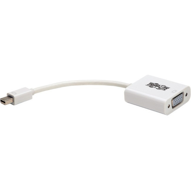 Tripp Lite Mini DisplayPort to VGA Adapter Converter Active M/F 6" 50 Pack - P137-06N-VGA-BP