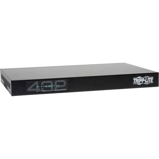 Tripp Lite 32-Port Cat5 IP KVM Switch 1 Local 4 Remote 16 USB Dongles Rackmount - B072-032-IP4-K