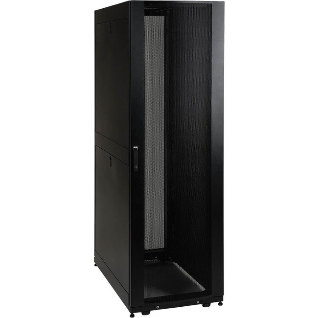 Tripp Lite 42U Rack Enclosure Server Cabinet Shock Pallet w/ Doors & Sides - SR42UBSP1
