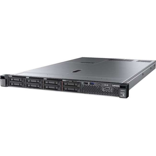 Lenovo ThinkSystem SR570 7Y03A00NNA 1U Rack Server - 1 x Xeon Silver 4114 - 16 GB RAM HDD SSD - 7Y03A00NNA
