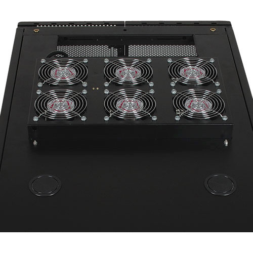 Tripp Lite Intl Rack Enclosure Server Cabinet Roof Mount Fan Panel Airflow Mgmt 230V - SRXFANROOF