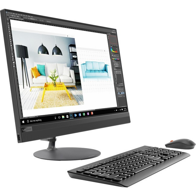 Lenovo IdeaCentre 520-24ARR F0DN001NUS All-in-One Computer - Ryzen 3 2200GE - 8 GB RAM - 1 TB HDD - F0DN001NUS