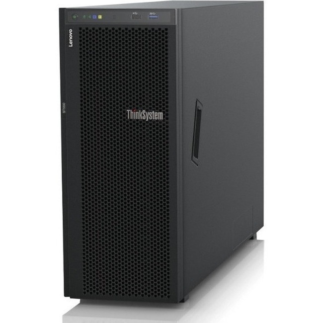 Lenovo ThinkSystem ST550 7X10100PNA 4U Tower Server - 1 x Xeon Silver 4116 - 16 GB RAM HDD SSD - 7X10100PNA