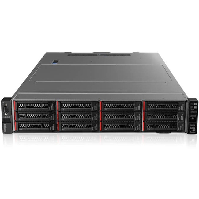 Lenovo ThinkSystem SR550 7X04A057NA 2U Rack Server - 1 x Xeon Silver 4110 - 16 GB RAM HDD SSD - SAS - 7X04A057NA