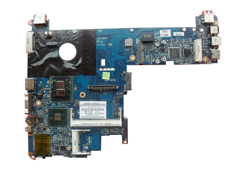 598764-001 - HP System Board (Motherboard) with Intel Core i5-540M Dual Core Processor 2.53GHz Arrandale Direct Media Interface (DMI) 3MB L3 Cache 35W