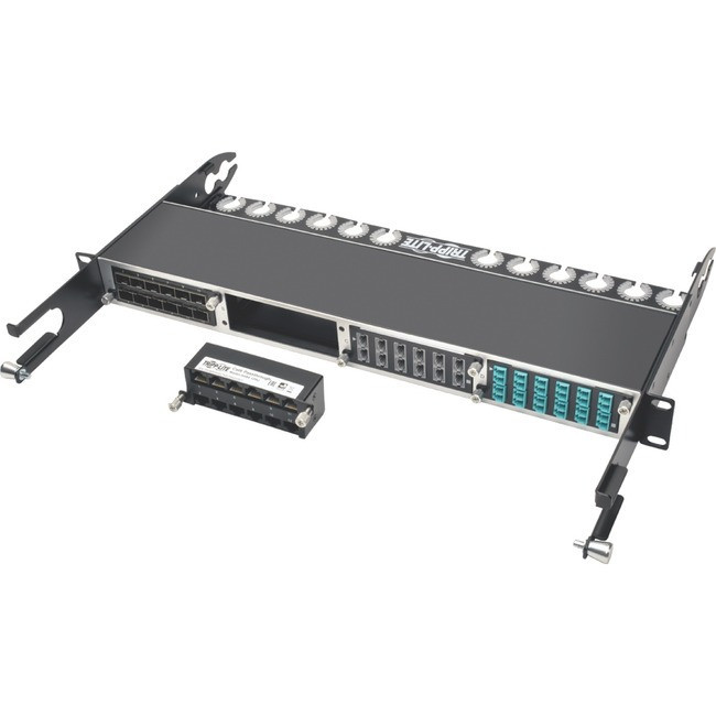 Tripp Lite High Density Cat6A Pass-Through Cassette 12 RJ45 - N484-12RJ