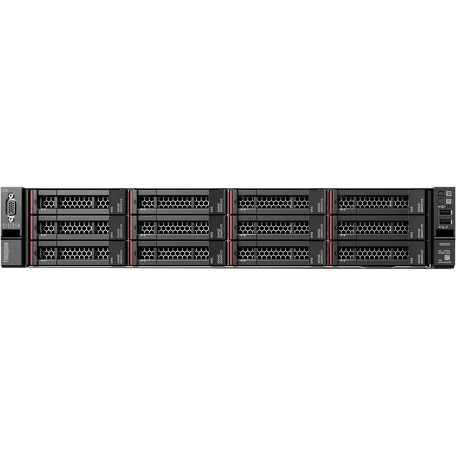 Lenovo ThinkSystem SR550 7X04A05ANA 2U Rack Server - 1 x Xeon Silver 4114 - 16 GB RAM HDD SSD - SAS - 7X04A05ANA