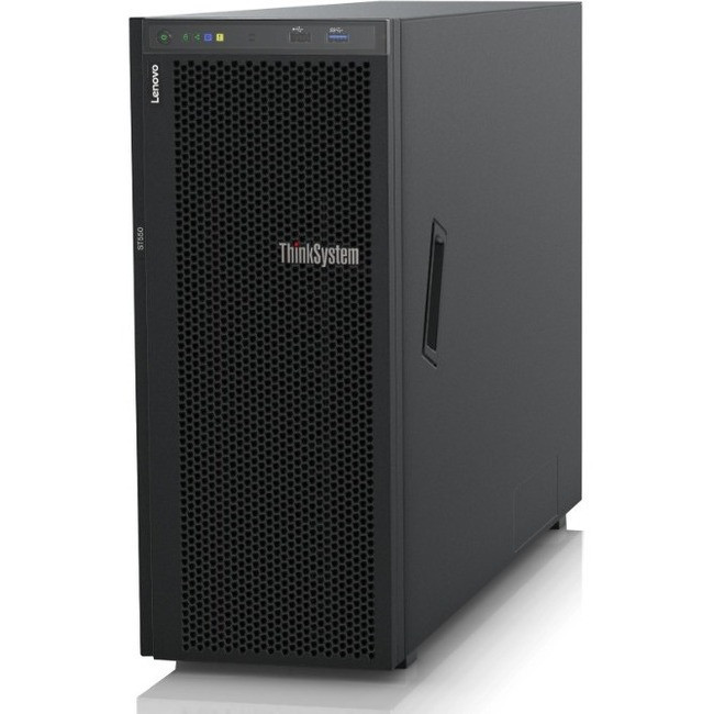 Lenovo ThinkSystem ST550 7X10A04UNA 4U Tower Server - 1 x Xeon Bronze 3104 - 16 GB RAM HDD SSD - 7X10A04UNA