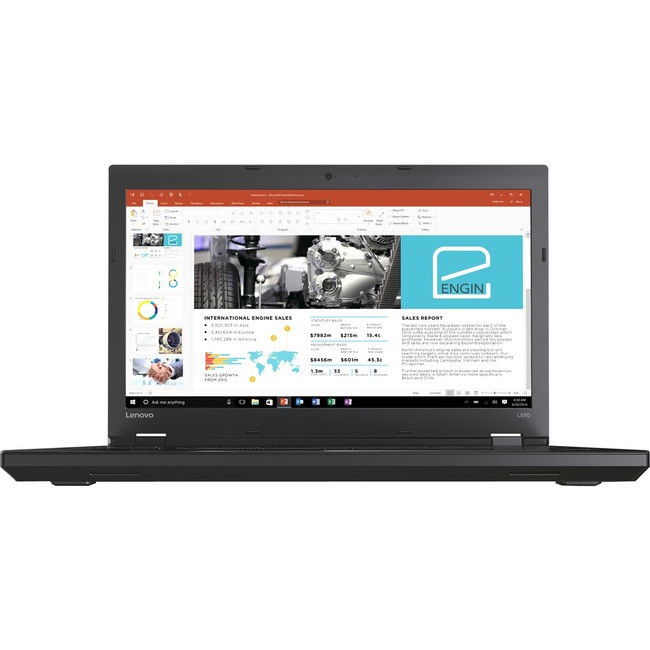 Lenovo ThinkPad L570 20JQ000WUS 15.6" Notebook - 1920 x 1080 - Core i5 i5-6300U - 4 GB RAM - 256 - 20JQ000WUS