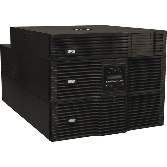 Tripp Lite UPS Smart Online 8000VA 7200W Rackmount 8kVA 200V-240V USB DB9 Manual Bypass Hot Swap - SU8000RT3UN50TF