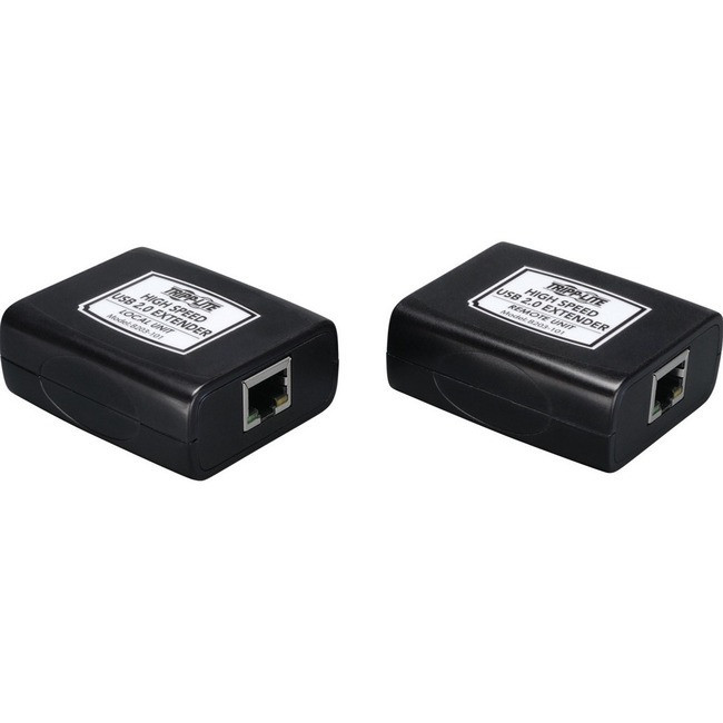 Tripp Lite 1-Port USB 2.0 Over Cat5/Cat6 Extender Kit Video Transmitter Receiver Hi-Speed 328' - B203-101