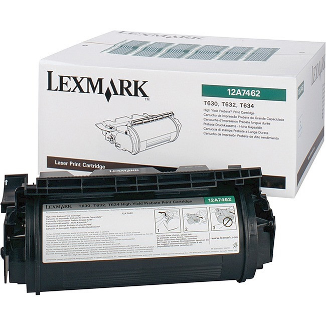 Lexmark - T630/632/634 Toner Cartridge - 12A7462
