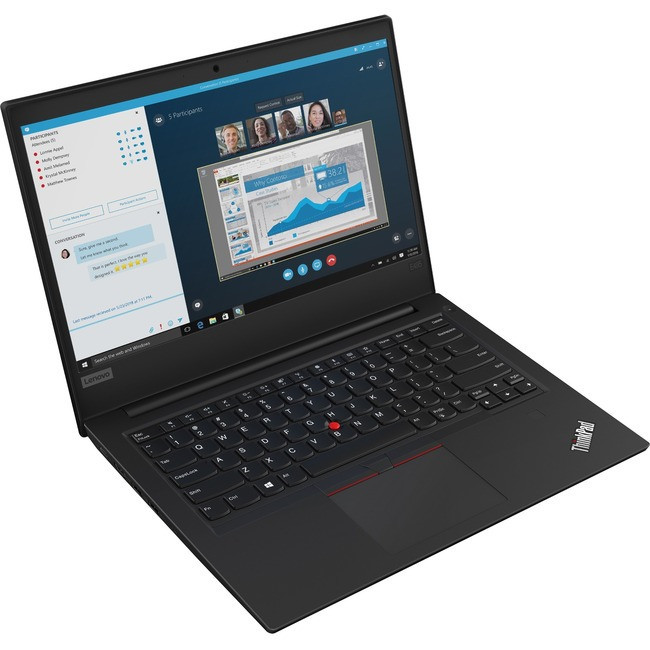 Lenovo ThinkPad E495 20NE0001US 14" Notebook - 1920 x 1080 - Ryzen 7 3700U - 8 GB RAM - 256 SSD - 20NE0001US
