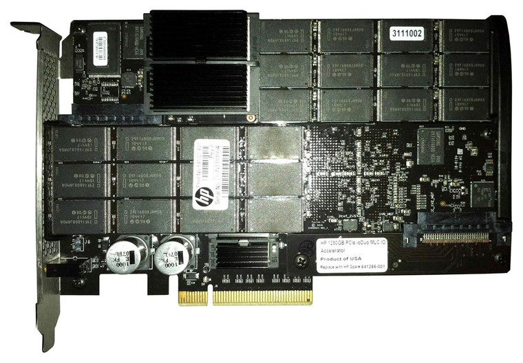 641255-001 - HP 1.28TB PCI-Express Multi Level Cell (MLC) 1.5GB/s SSD ioDrive DUO for HP ProLiant Serves
