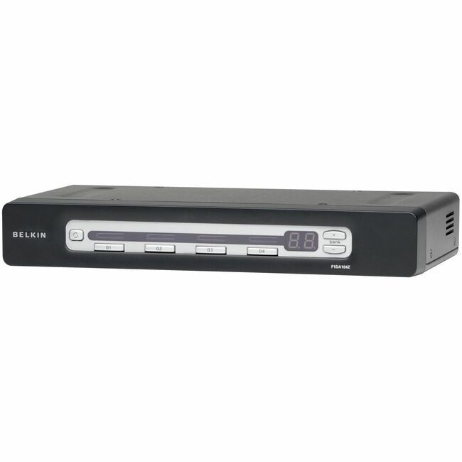 Belkin OmniView PRO3 4-Port KVM Switch - F1DA104Z-BU